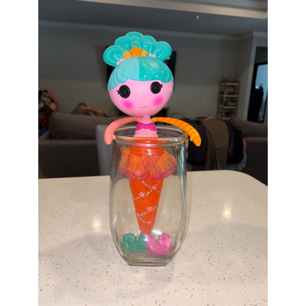 Lalaloopsy Bubbly Mermaid Doll Sand E. Starfish Pink Orange MGA Entertainment